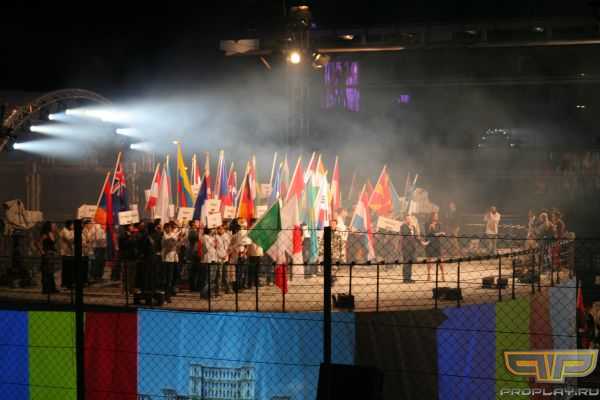 Атака клонов с флагами Атака клонов с флагами